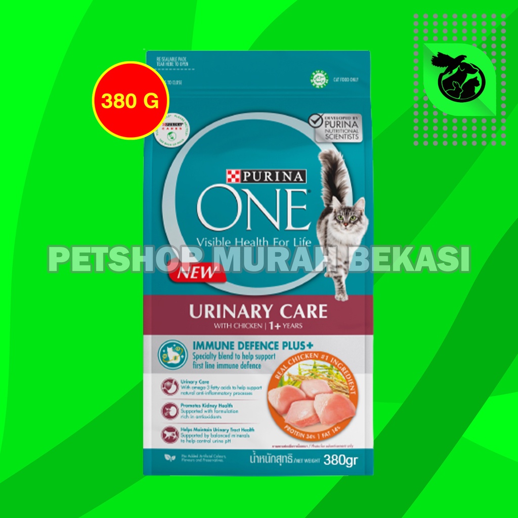 Purina One Makanan Kucing Dewasa Cat Food Adult Urinary Care 380 Gram