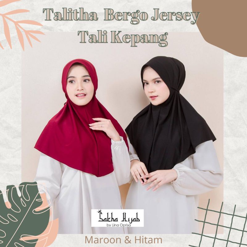 Talitha Bergo Jersey Tali Kepang