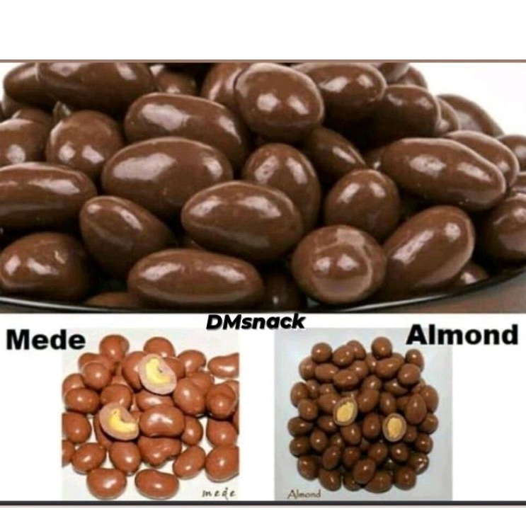 

COKLAT isi ALMOND / COKLAT isi MEDE (500gram)