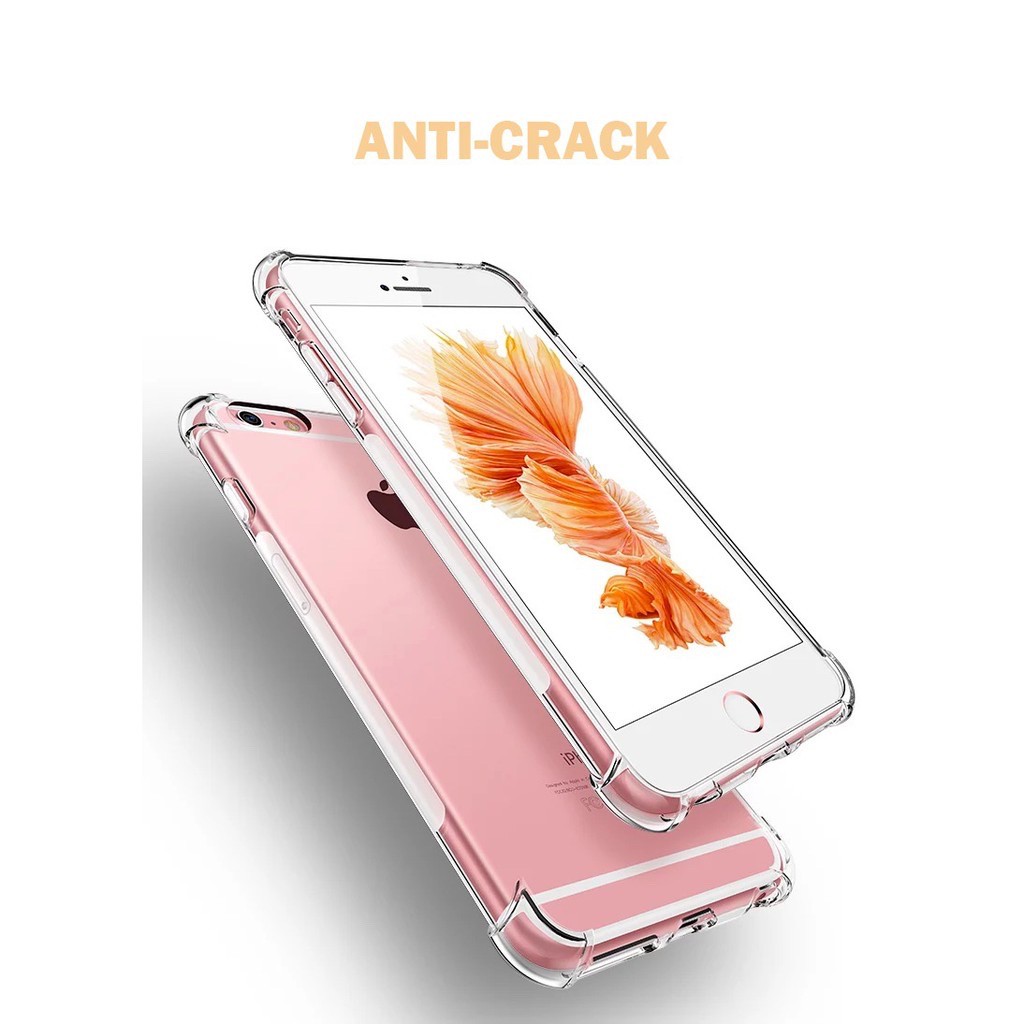 Anti Crack Soft Case - anti pecah ALL IPHONE READY STOCK