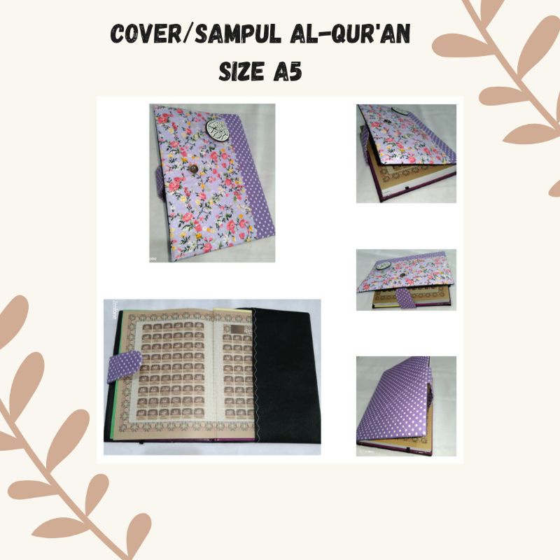 

COVER/SAMPUL MOTIF AL-QUR'AN SIZE A5