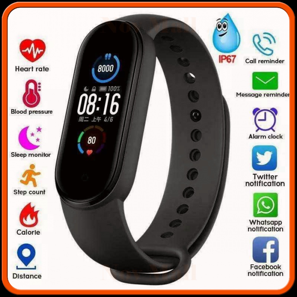 SKMEI Smartwatch Sport Fitness Tracker Heart Rate - M6