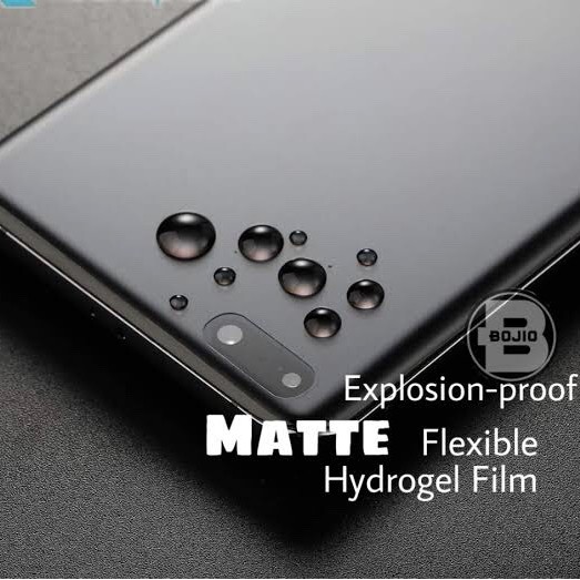 SAMSUNG/IPHONE/OPPO/VIVO/REALME/ASUS/INFINIX HYDROGEL FILM MATTE GLARE