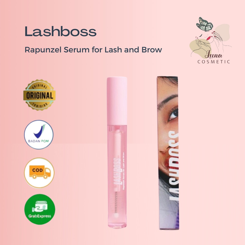 READY Lash and brow Rapunzel Serum by Lash Boss serum Bulu mata dan Alis