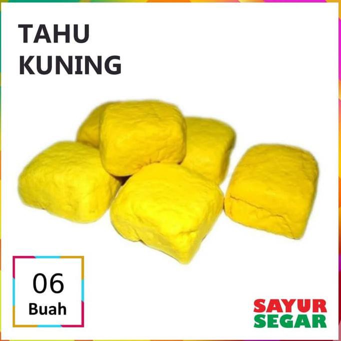

Promo Tahu Kuning 6 Pcs