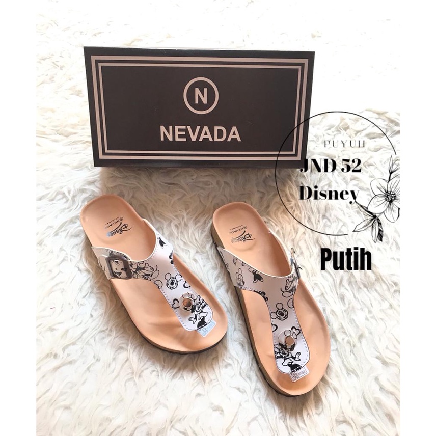 11.11 SALE : Sandal Disney Puyuh SALE Fashion Cewek Casual Terbaru Sendal Gasper Slip On Japit disney puyuh sandal wanita