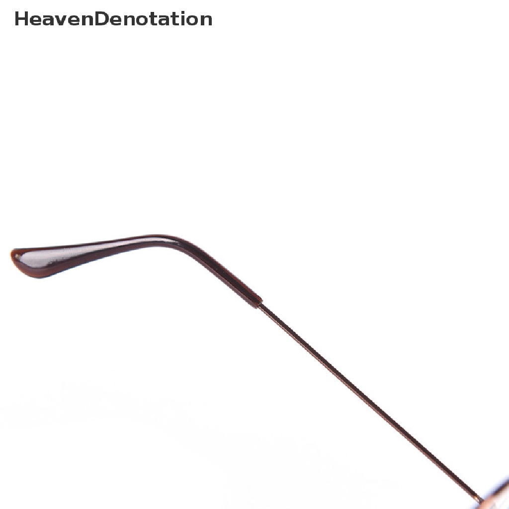 [HeavenDenotation] Vintage Round Glasses Men Women Metal Frame Retro Luxury Eye wear Clear Glasses