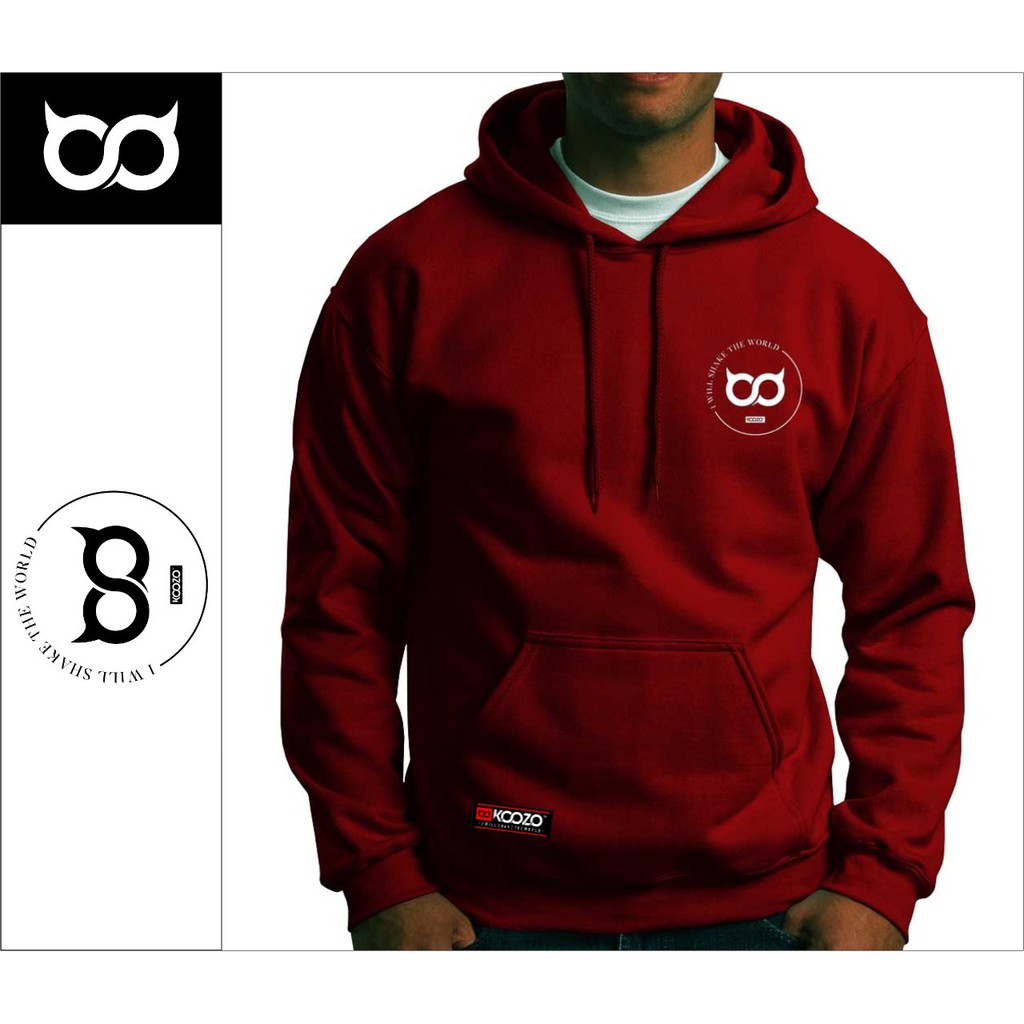 Jaket Sweater Oblong Pria ORIGINAL KOOZO | SWEATER PRIA TERBARU / Switer hoodie-2