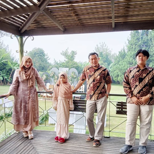 Risna Batik Krb Kawung Merah Kemeja Batik Pria Lengan Panjang Regular Fit M L Xl