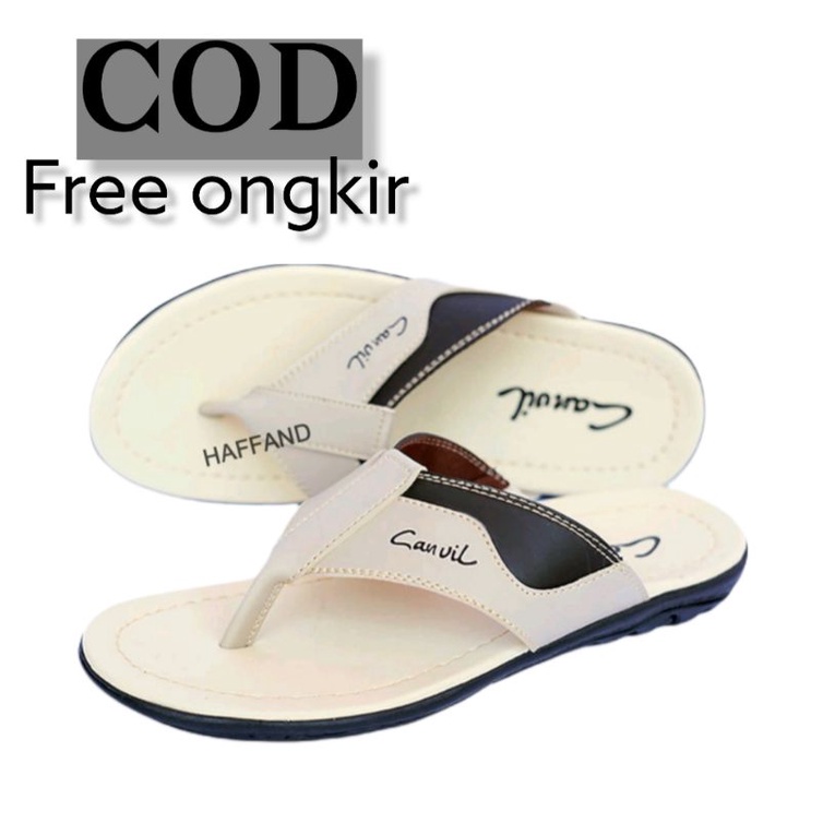 SANDAL JAPIT CALVIR TERBARU /SANDAL JAPIT 2 WARNA / SANDAL KEREN / SANDAL KEKINIAN / SANDAL COWOK / SANDAL PRIA MURAH