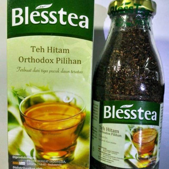 

Teh hitam BLESSTEA (botol) 110 gram teh pilihan ORIGINAL