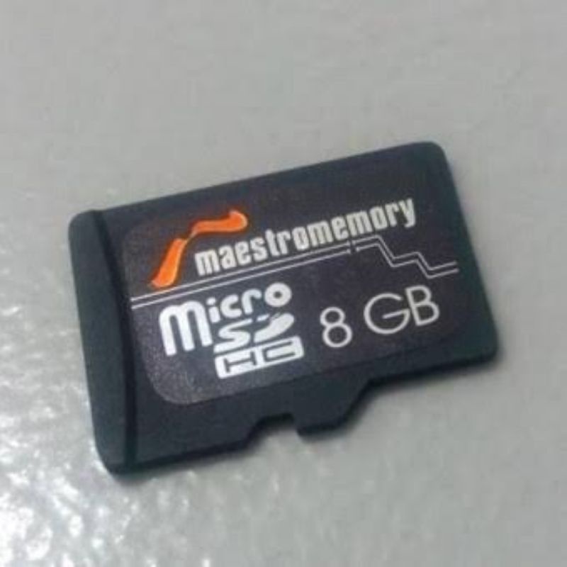 MICRO SD MAESTRO CLASS 10 8GB MEMORY CARD C10