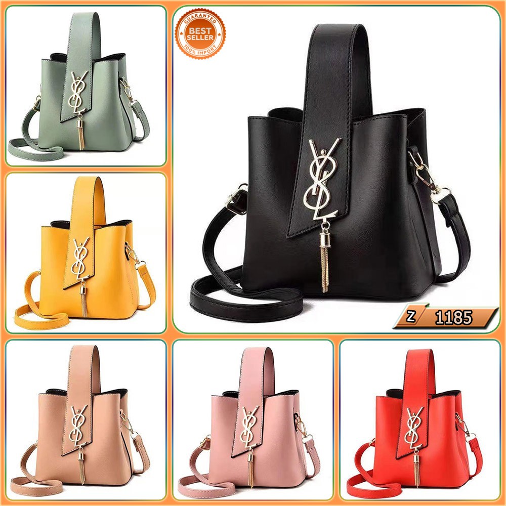 ⏩TBS⏪ B 2636 | 0061 | 1185 (1KG BISA 2PCS) TAS SELEMPANG YSL FASHION BRANDED BATAM IMPORT