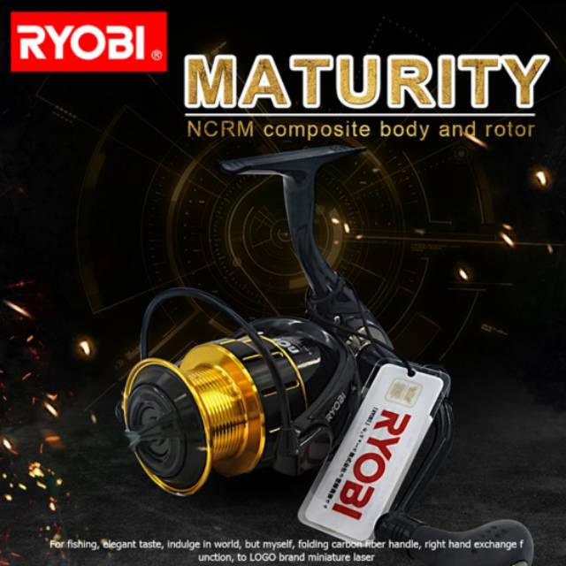 Reel ryobi maturity 1000 power handle