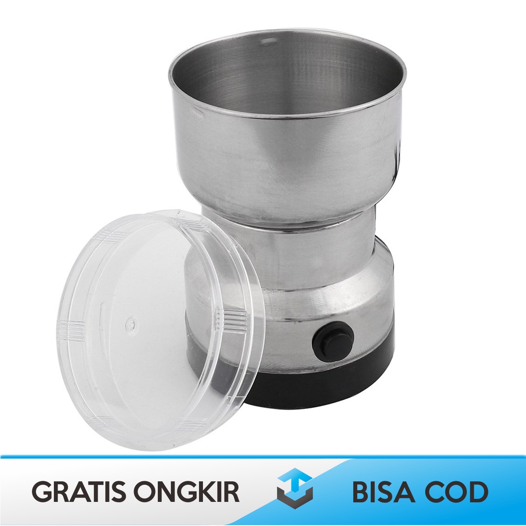 MESIN GRINDER KOPI ELEKTRIK MINI ONETWOCUPS NM-8300 ORIGINAL ALAT GILINGAN KOPI LISTRIK 150W