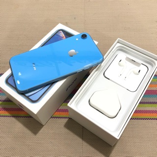 iPhone XR 64gb Blue Ex inter Fullset Mulus | Shopee Indonesia