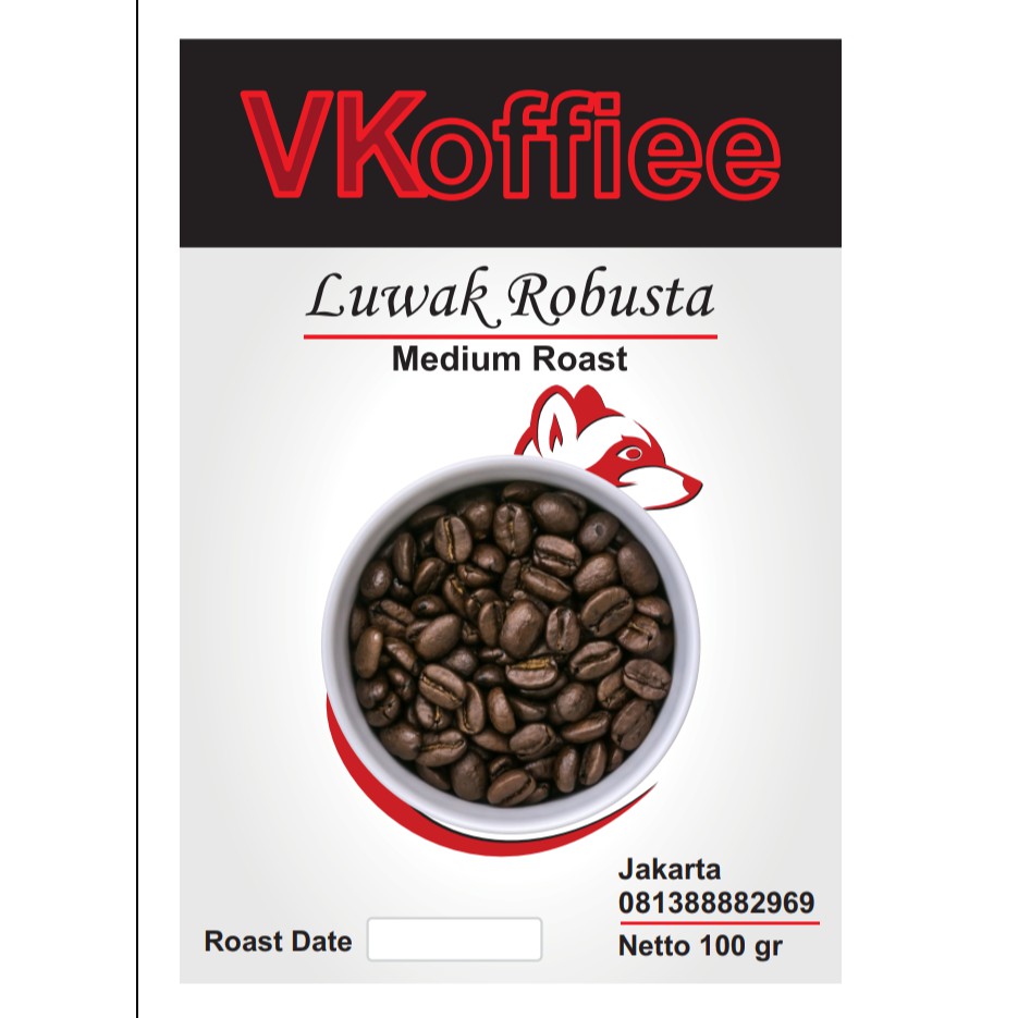 

Kopi Luwak robusta sumatra - kkp700