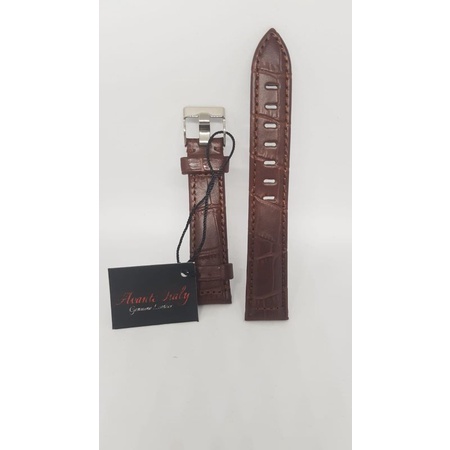 tali jam tangan kulit asli avante italy Bellagio Dbrown