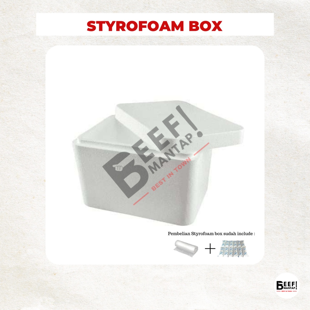 

Additional: Styrofoam Box + Ice Pack + Bubble Wrap/ Luar Kota