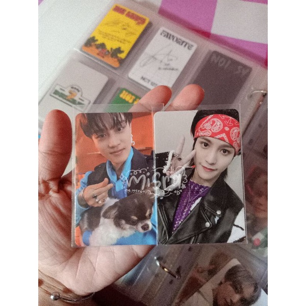READY BACA DESK  pc yangyang wayv kick back pc taeil
