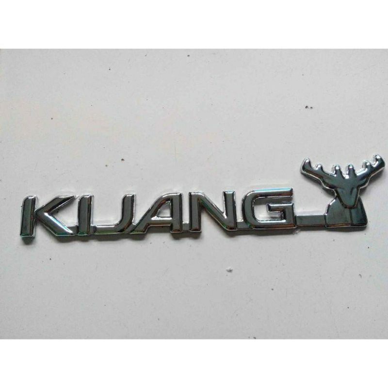 Emblem belakang kijang kapsul Tanduk