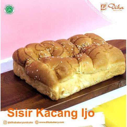 

Roti Sisir kacang Ijo Dika Bakery