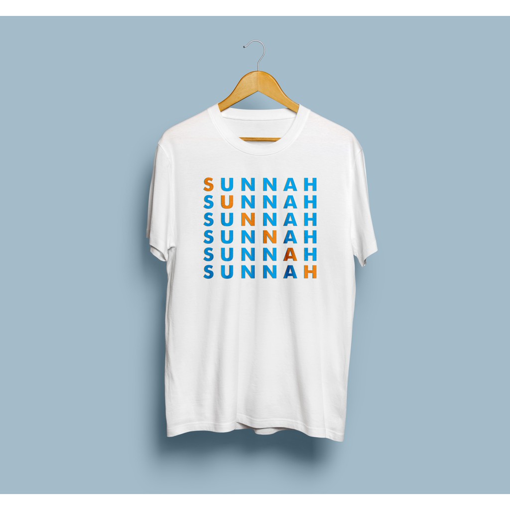 KAOS DAKWAH-SUNNAH-MUSLIM-ISLAMI PREMIUM SUNNAH COLOUR