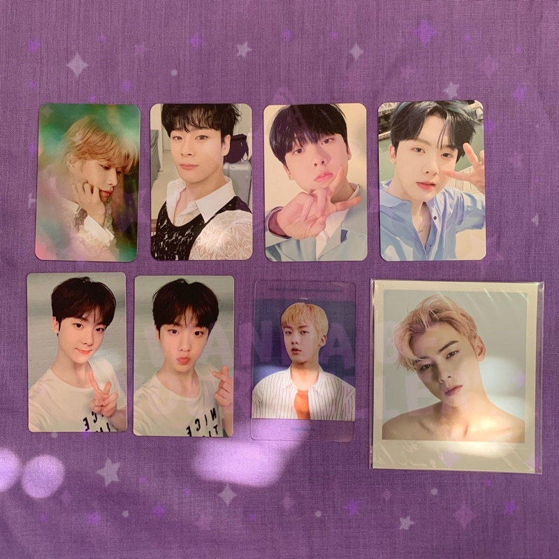 [ READY STOCK ] ASTRO OFFICIAL PC PHOTOCARD POLAROID ALBUM ALL LIGHT IN OUT GATEWAY KIHNO DREAM PART