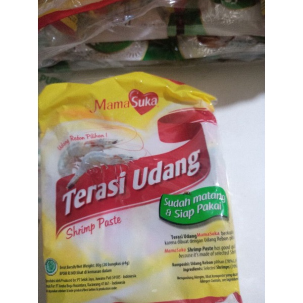 

Terasi Udang Mamasuka 1pak