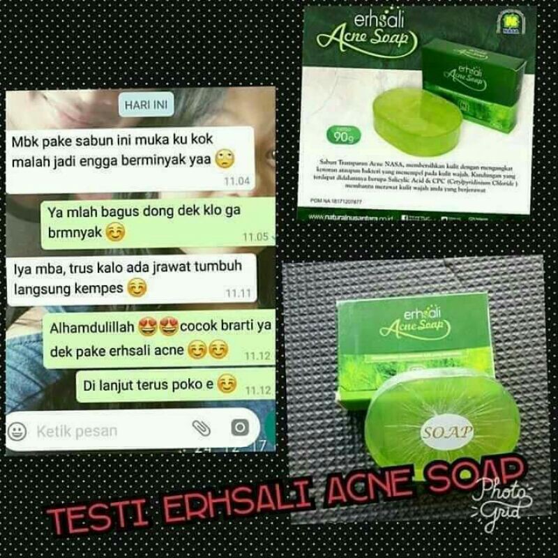 eaafs nasa / sabun acne nasa /khusus jerawat