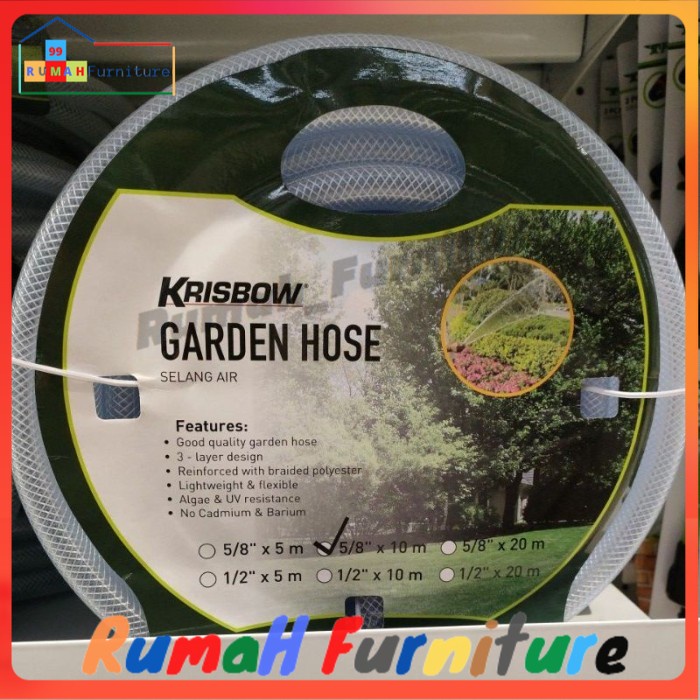 Selang air 5/8 x 10 Meter Selang taman selang halaman selang kebun