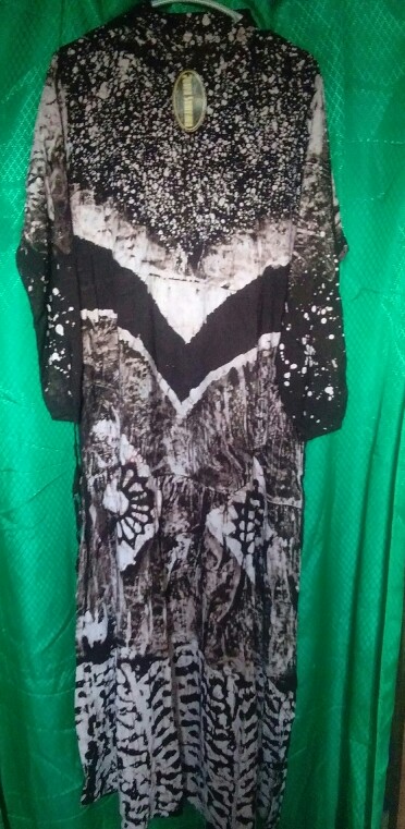 Gamis Twill Rayon Cap Malaman / Gamis Batik Pekalongan