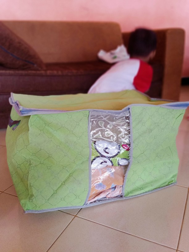 Bamboo Storage Box Tempat Penyimpanan Baju