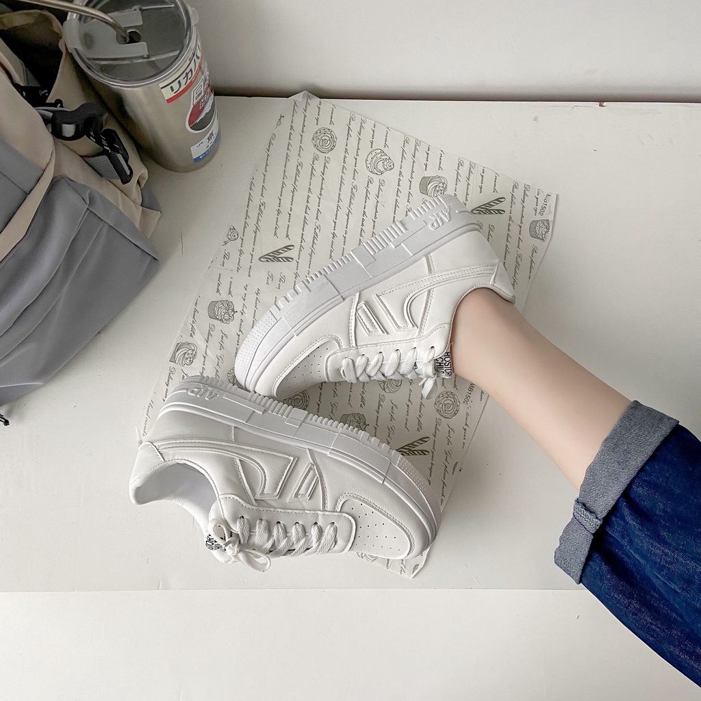[GROSIR][COD] SEVEN_DAY SEPATU SNEAKERS WANITA KOREA IMPORT SPORT SHOES PUTIH FQ-39