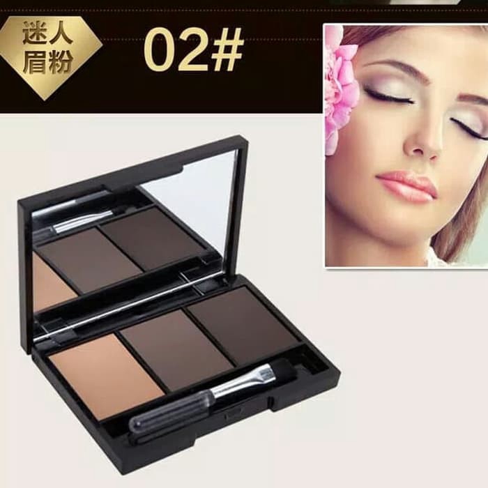 [3 COLOR] LAMEILA 3 COLOR EYEBROW POWDER / LA MEI LA EYEBROW