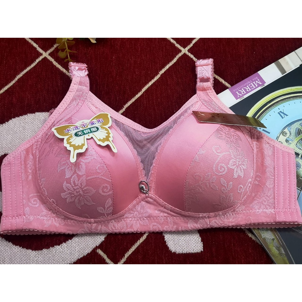 Bra wanita kode 985 busa tipis tdk ada kawat tersedia size 36-42