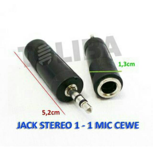 Sambungan jack mic,jek mic