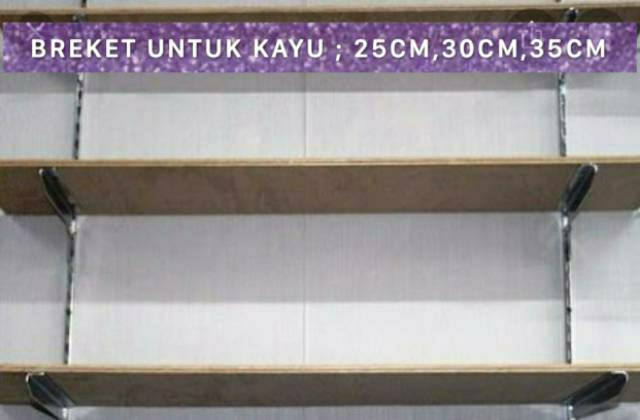 Brecket kayu/Breket Kayu/Penyangga Papan Kayu/Dudukan Papan/Dudukan Kayu(BH)