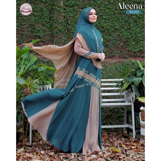 Aleena Syari Original By Bungas (READY SIAP KIRIM)