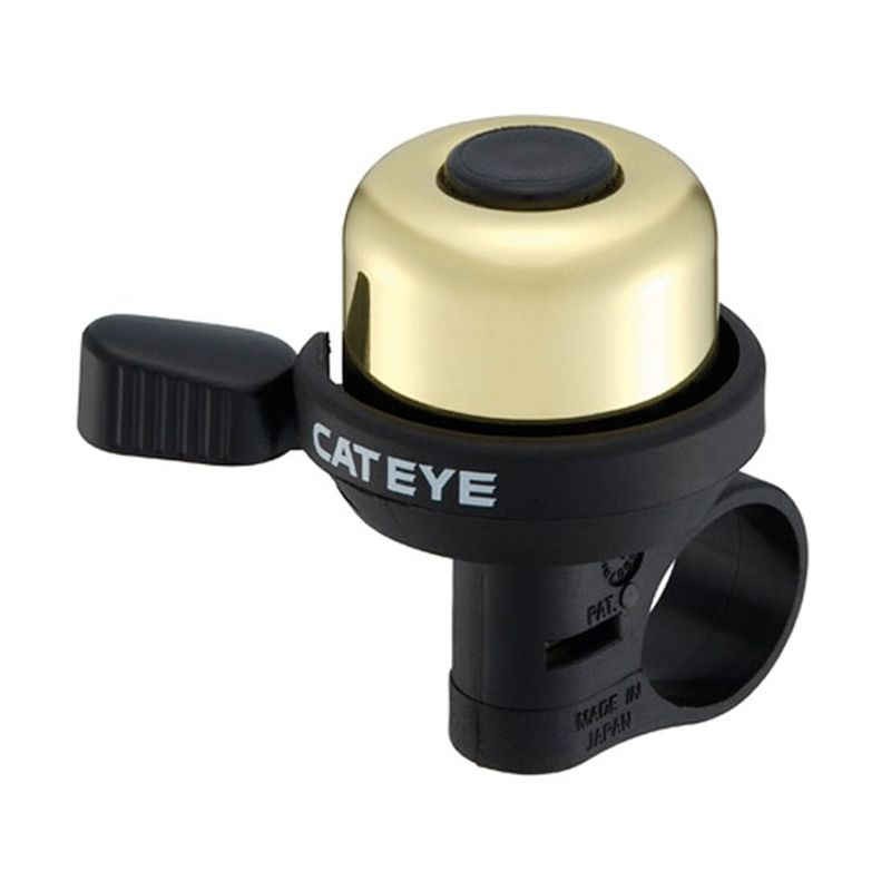 Bel sepeda Cat Eye PB 1000 black gold nn store sepeda lipat seli gowes