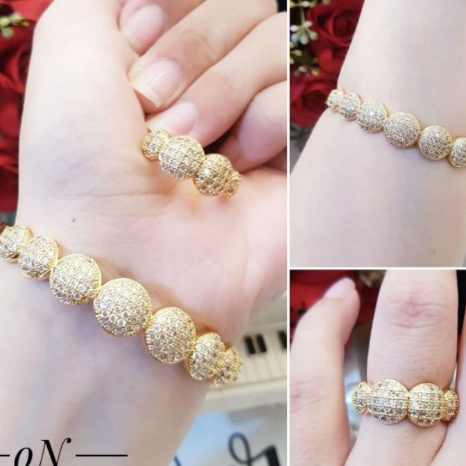 Xuping Set  Gelang dan Cincin 546