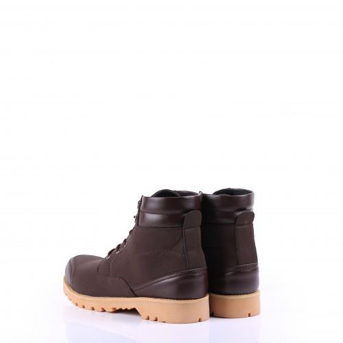 Sepatu Boots Safety Pria Leo Original Kulit Ujung Besi 39-43 Original SNK0287 Sepatu Touring Motor-6