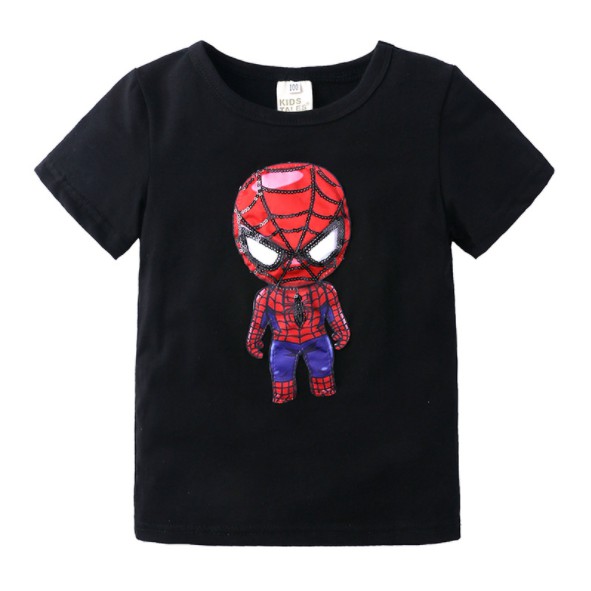 Baju LED Superhero Anak Cowok Baju Lampu Menyala Import