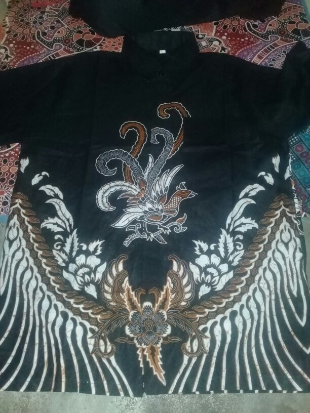 Diskon Bswart Batik Hrb026 Kenongo Hem Pendek Padi Pekalongan M L Xl Batik Pria Murah Modern Grosir