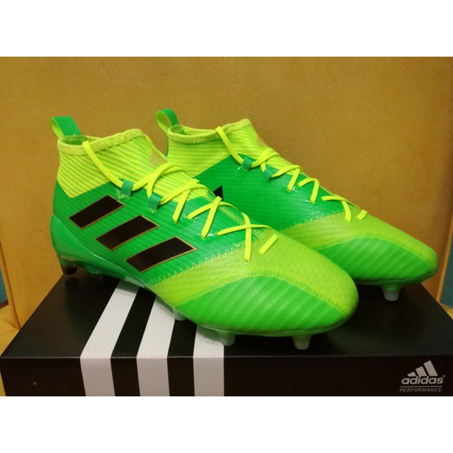 Sepatu Bola / Soccer Adidas ACE 17.1 Primeknit Green - FG