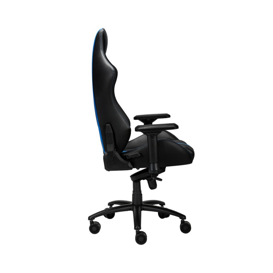 1STPLAYER XI - BLACK BLUE - PREMIUM GAMING CHAIR - All Steel Skeleton - High Density Molded Foam