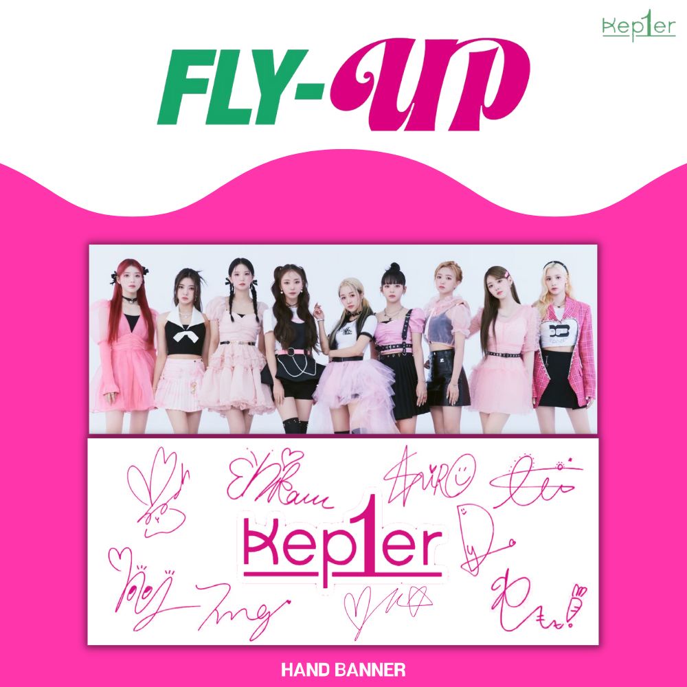 HAND BANNER KEP1ER FLY UP WING WING UNOFFICIAL READY STOCK