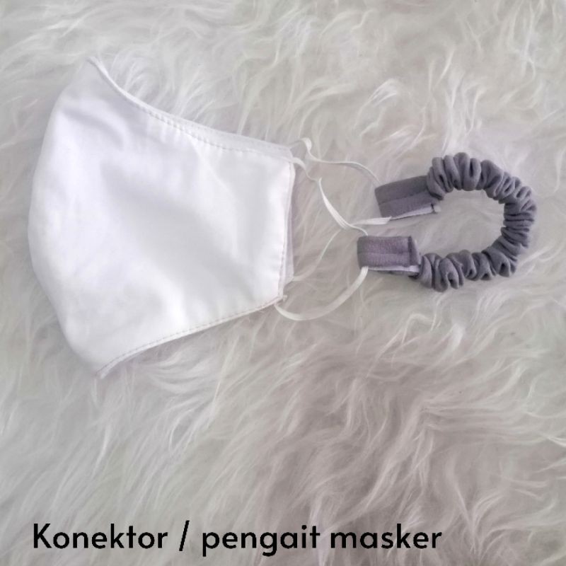 kONEKTOR PENGAIT TALI MASKER PEREKAT