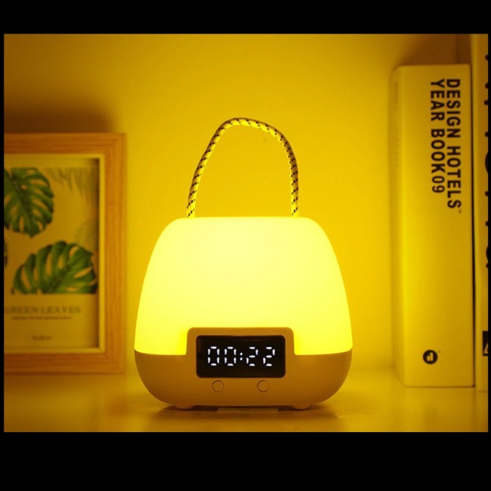 Lampu LED Kamar Tidur Dengan Remot Warm White