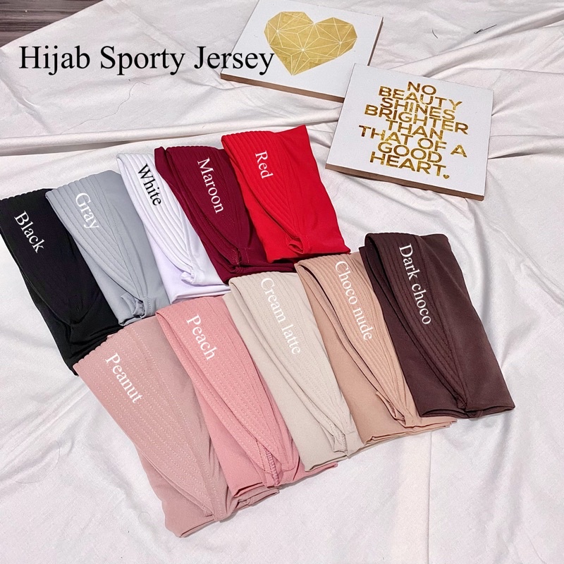 Hijab Instan Sporty Jersey